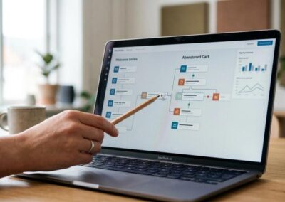 Klaviyo optimering og løbende drift til webshops: flere køb fra flows, segmenter og kampagner