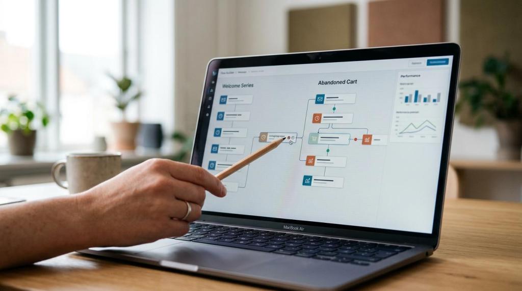 Klaviyo optimering og løbende drift til webshops: flere køb fra flows, segmenter og kampagner