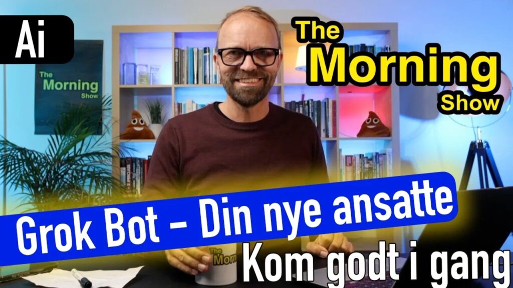 Grok Bot som AI-medarbejder i webshoppen – Jacob Blæsbjerg viser sit setup