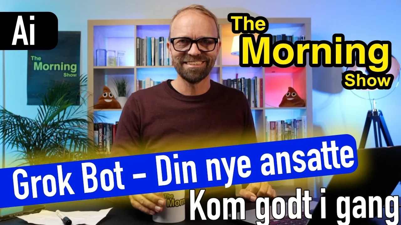 Grok Bot som AI-medarbejder i webshoppen – Jacob Blæsbjerg viser sit setup