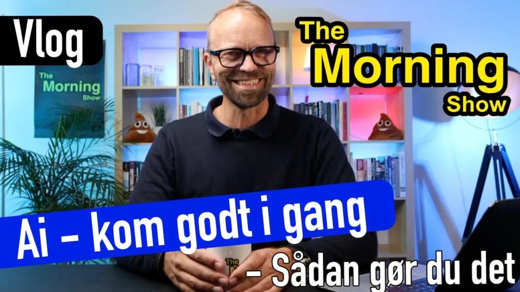 Kom i gang med AI – Jacob Blæsbjerg forklarer, hvordan du slipper berøringsangsten