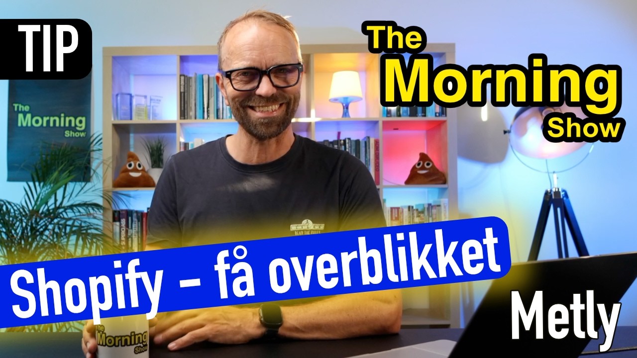 Shopify analyse med Metly – Jacob Blæsbjerg gennemgår salgsdata i Metly.